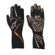 Gloves Alpinestars Tech 1 K RACE Gloves, Black/ Orange | races-shop.com