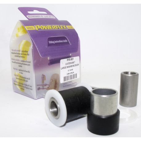 7 Imperial Chassis DeDion without Watts Linkage (1973-2006) Powerflex Large Lower Wishbone Bush 1/2" Bore Caterham 7 | races-shop.com
