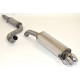 Ibiza 76mm Downpipe (stainless steel) VW Polo Seat Ibiza (981444G-X3-DP) | races-shop.com