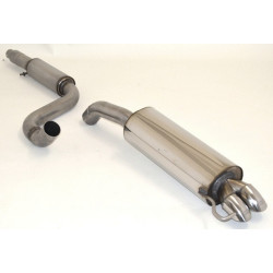 3"(76mm) Exhaust (stainless steel) AUDI A3 VW Beetle VW Golf, Bora (981012-X3-VA1)