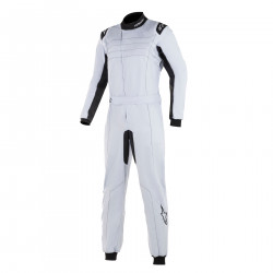 CIK-FIA Race suit ALPINESTARS KMX-9 V2 Silver/Black