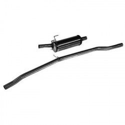 Cat back Exhaust System for Peugeot 205 Rallye 1.3 (Grp A) 63mm