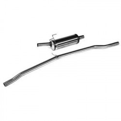 Cat back Exhaust System for Peugeot 205 Rallye 1.3 (Grp N) 50mm