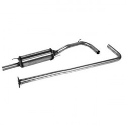 Cat back Exhaust System for Renault Clio 2.0 Williams (Grp N) 50mm