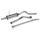 Cat backs RACES Cat back Exhaust System for Renault Clio 2 RS Phase 2 (Grp N) 54mm | races-shop.com