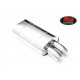 Dual tips Muffler 70mm RM Motors | races-shop.com