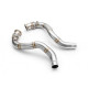 Down pipes and dump pipes Downpipe for BMW F16 X5 50I | races-shop.com
