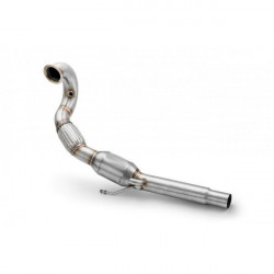 Downpipe for VW GOLF VII GTI 2.0 TSI + Exhaust Silencer