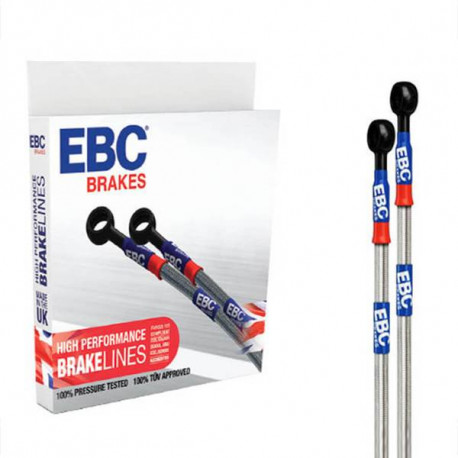 EBC brakes Teflon braided brake line kit EBC brakes BLA1232-6L | races-shop.com