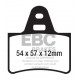 EBC brakes Rear Pads EBC Ultimax OEM Replacement DP573 | races-shop.com