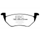 EBC brakes Rear Pads EBC Ultimax OEM Replacement DP1710 | races-shop.com