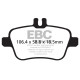 EBC brakes Rear Pads EBC Ultimax OEM Replacement DPX2157 | races-shop.com