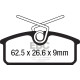 EBC brakes Rear Pads EBC Ultimax OEM Replacement DPX2183 | races-shop.com