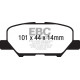 EBC brakes Rear Pads EBC Greenstuff 2000 Sport DP22171 | races-shop.com