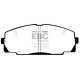 EBC brakes Front Pads EBC Yellowstuff Street + Track DP4722R | races-shop.com