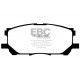 EBC brakes Front Pads EBC Yellowstuff Street + Track DP41681R | races-shop.com