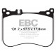EBC brakes Front Pads EBC Yellowstuff Street + Track DP42178R | races-shop.com