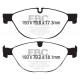 EBC brakes Front Pads EBC Yellowstuff Street + Track DP42191R | races-shop.com