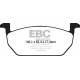 EBC brakes Front Pads EBC Yellowstuff Street + Track DP42225R | races-shop.com