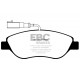 EBC brakes Front Pads EBC Greenstuff 2000 Sport DP21382 | races-shop.com