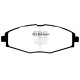 EBC brakes Front Pads EBC Greenstuff 2000 Sport DP21212 | races-shop.com