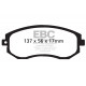 EBC brakes Front Pads EBC Greenstuff 2000 Sport DP21884 | races-shop.com