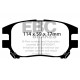 EBC brakes Front Pads EBC Greenstuff 6000 DP61658 | races-shop.com