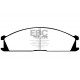 EBC brakes Front Pads EBC Redstuff Ceramic DP3691C | races-shop.com