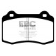EBC brakes Front Pads EBC Yellowstuff Street + Track DP41031R | races-shop.com