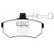 EBC brakes Front Pads EBC Yellowstuff Street + Track DP4486R | races-shop.com