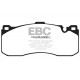 EBC brakes Front Pads EBC Yellowstuff Street + Track DP41995R | races-shop.com