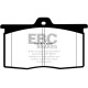 EBC brakes Front Pads EBC Yellowstuff Street + Track DP4041R | races-shop.com