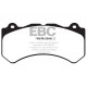 EBC brakes Front Pads EBC Yellowstuff Street + Track DP41853R | races-shop.com