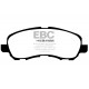EBC brakes Front Pads EBC Yellowstuff Street + Track DP41614R | races-shop.com