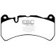EBC brakes Front Pads EBC Yellowstuff Street + Track DP41591R | races-shop.com