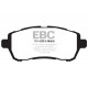 EBC brakes Front Pads EBC Yellowstuff Street + Track DP42002R | races-shop.com