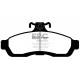 EBC brakes Front Pads EBC Yellowstuff Street + Track DP41502R | races-shop.com