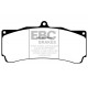 EBC brakes Front Pads EBC Yellowstuff Street + Track DP4006R | races-shop.com