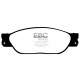 EBC brakes Front Pads EBC Yellowstuff Street + Track DP41220/2R | races-shop.com