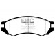 EBC brakes Front Pads EBC Yellowstuff Street + Track DP4839R | races-shop.com