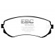 EBC brakes Front Pads EBC Yellowstuff Street + Track DP41279R | races-shop.com