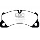 EBC brakes Front Pads EBC Yellowstuff Street + Track DP41835R | races-shop.com