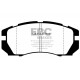 EBC brakes Front Pads EBC Yellowstuff Street + Track DP4966R | races-shop.com