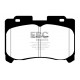 EBC brakes Front Pads EBC Yellowstuff Street + Track DP41004R | races-shop.com