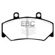 EBC brakes Front Pads EBC Yellowstuff Street + Track DP4800R | races-shop.com
