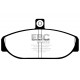 EBC brakes Front Pads EBC Yellowstuff Street + Track DP4435R | races-shop.com