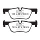 EBC brakes Rear Pads EBC Greenstuff 2000 Sport DP22132 | races-shop.com