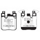 EBC brakes Rear Pads EBC Greenstuff 2000 Sport DP22133 | races-shop.com
