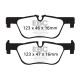 EBC brakes Rear Pads EBC Redstuff Ceramic DP32132C | races-shop.com