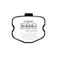 EBC brakes Rear Pads EBC Redstuff Ceramic DP31771/2C | races-shop.com
